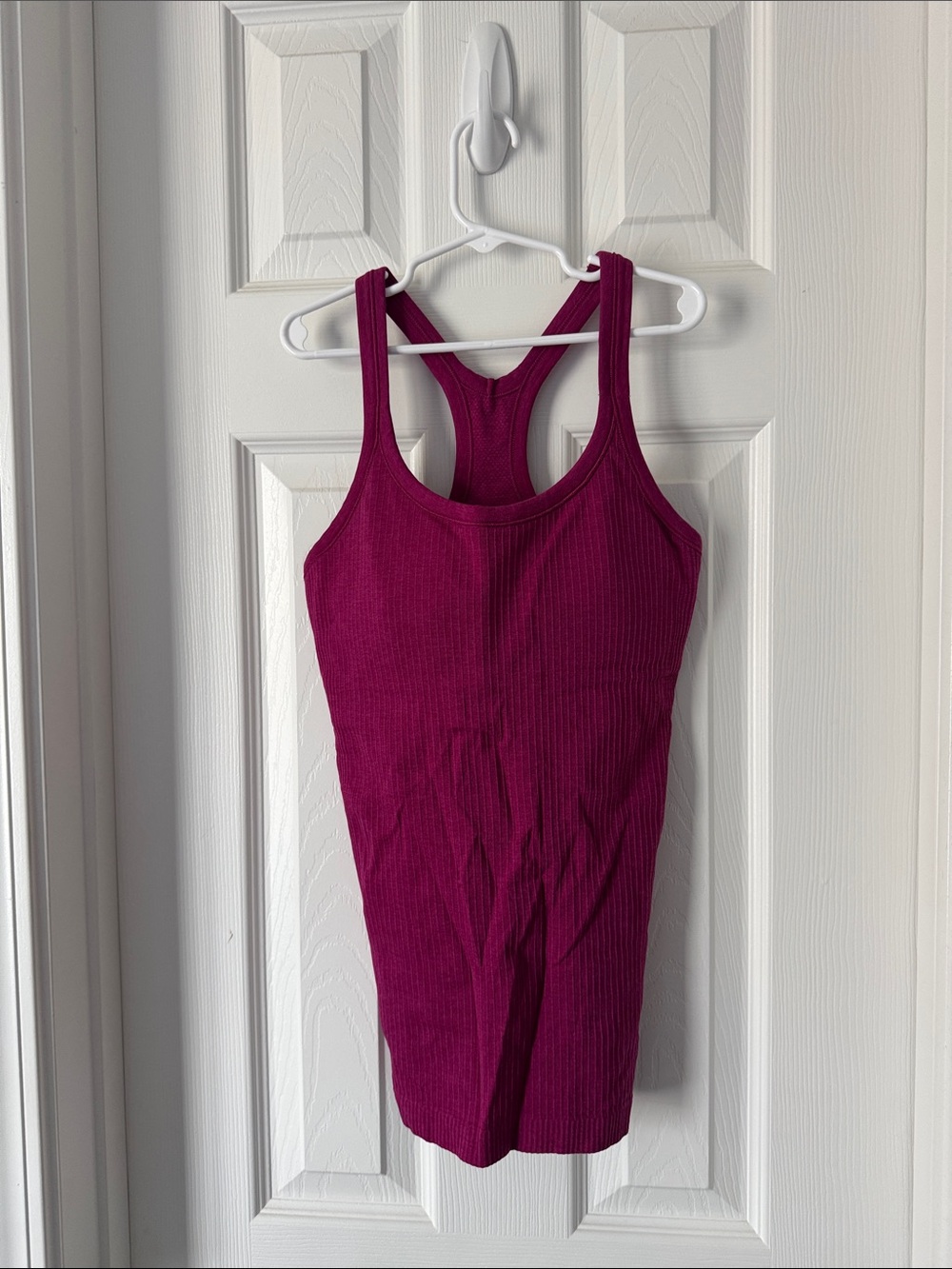 lululemon athletica Ribbed Racerback Tank - Berry